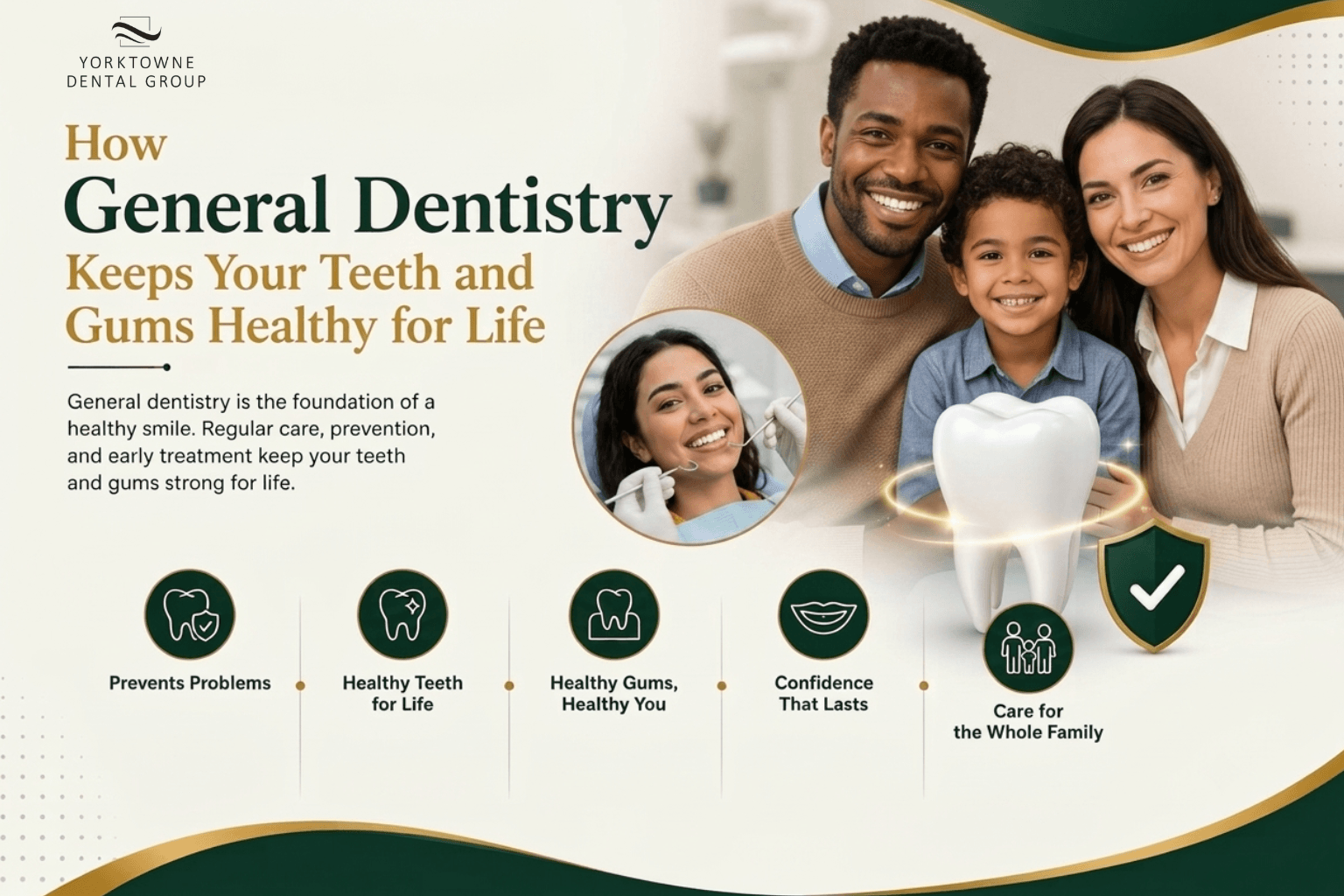 How General Dentistry Keeps Your Teeth and Gums Healthy for Life